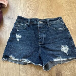Hollister mom jean shorts